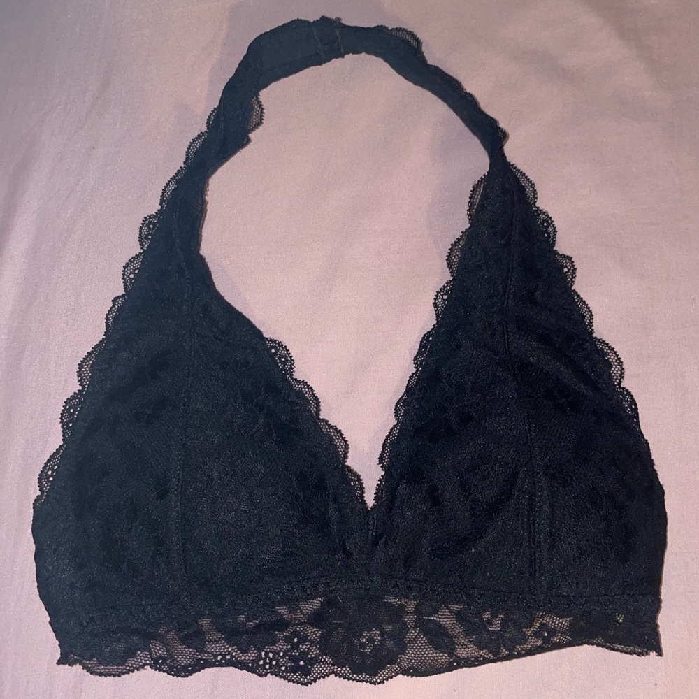 Gilly Hicks Lace Halter Bralette